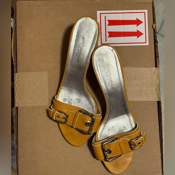 Vintage Dolce & Gabbana Buckle Sandals